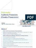 Auditoría Financiera Módulo II
