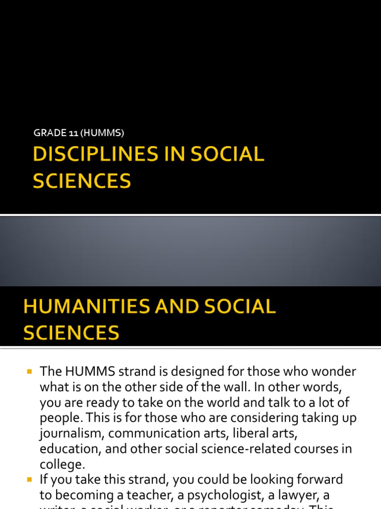 Diss Module 1 PDF Social Sciences Science