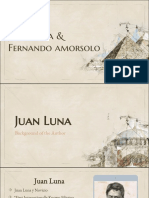 Juan Luna & Fernando Amorsolo