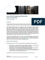 Cisco IOS LISP Application Note Series: Access Control Lists