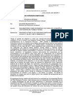 Informe #-2017-Dpi/Dgpc/Vmpcic/Mc: Lima, 24 de Julio Del 2017