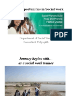 Career Opportunities in Social Work