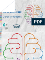 Programa Formativo SIERO 2021-2022: Cursos y Talleres