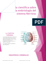 Capsula Científica Sobre La Embriología Del Sistema Nervioso