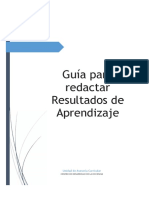 Guia Para Redactar Resultados de Apren