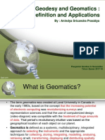 M2 - Geodesy and Geomatics Definition-2017