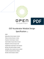 Ocp Accelerator Module Design Specification - v1p1