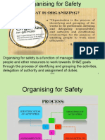 2.1. Organising For Safety