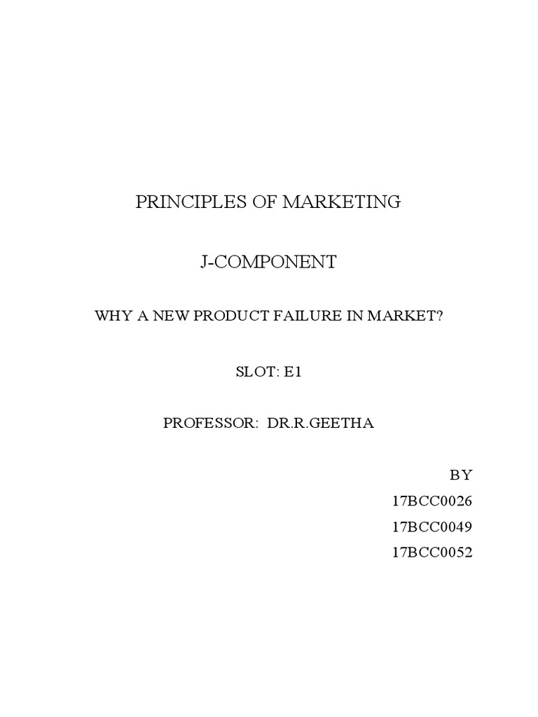 Reasons for New Product Failure Understanding the Common Causes Behind