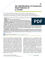 Clinicomolecular Identification of Conserved Features of Granulomatous Uveitis.