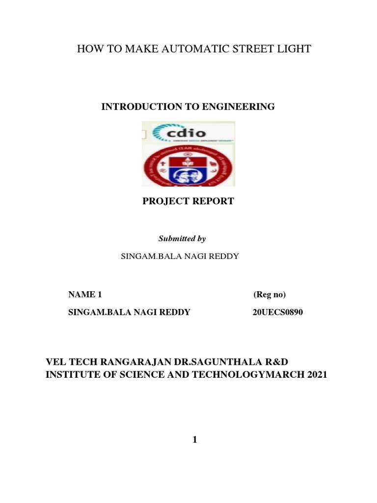 S.bala Nagi Reddy-1 | PDF | Lighting | Light Emitting Diode