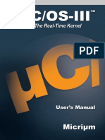 Micrium UCOS III UsersManual