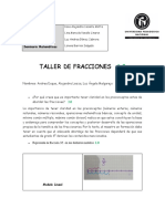 Taller de fracciones 4.2: Preconceptos, modelos y tipos de fracciones