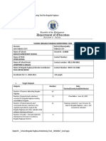 School Brigada Pagbasa Monitoring Tool