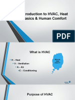 Introduction To HVAC, Heat Basics & Human Comfort