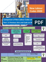 4 Comparing Previous Act With New Labour Codes (Part - 3)