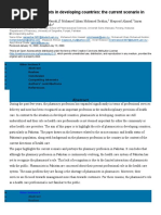 Download The role of pharmacists in developing countries by Junaid Masood SN52462591 doc pdf