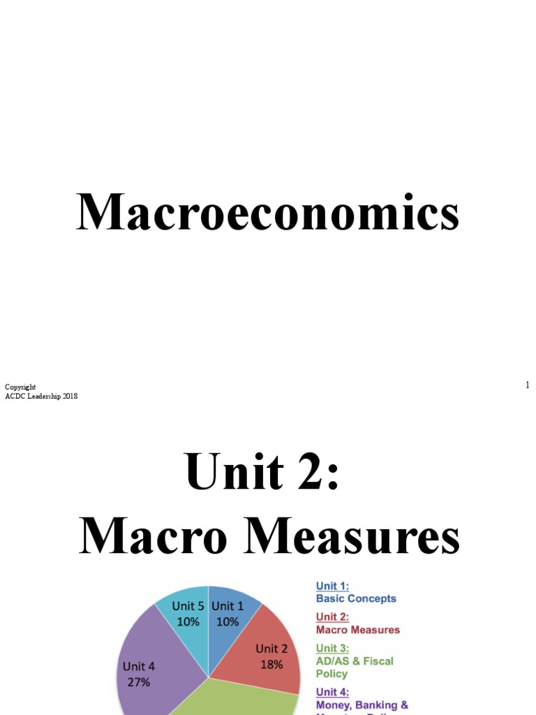 Macro 2.1 - Intro To Macro and GDP | PDF | Gross Domestic Product ...