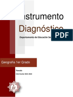 Instrumento Diagnóstico Geografía