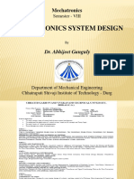 Mechatronics System Design For CT-I