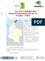 Incentivo Capitalización Rural Guajira - ICRG