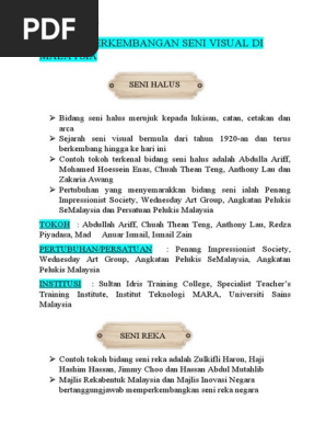 tokoh seni halus malaysia