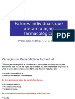 Fatores Que Interferem Na Ação Das Drogas