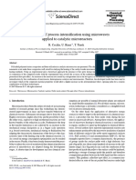 Possibilities of Process Intensification Using Microwave Applied to Catalytic Microreactors