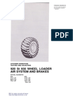 920 930 Wheel Loader Air System Breaks