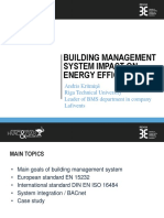 Building Management System Impact On Energy Efficiency