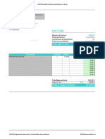 Plantilla Excel Factura de Venta