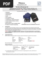 PE4576 - Technical Summary For Multilink Universal and Multilink Universal FX