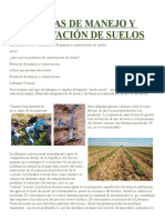Prácticas de conservación de suelos