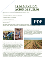 Prácticas de Manejo y Conservación de Suelos