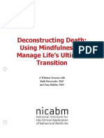 Deconstructing Death: Using Mindfulness To Manage Life's Ultimate Transition