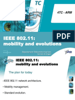 IEEE 802.11: Mobility and Evolutions: 4Tc - Arm