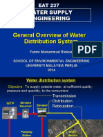 Week 1 General Overview of Water Distribution System