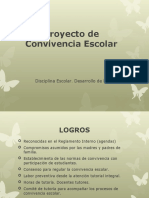 Proyecto de Convivencia Escolar