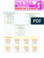 Sumas de Números de 3 Cifras para Primer Grado de Pimaria