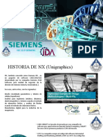 Historia NX Siemens CAD CAM CAE