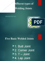 Diffternt Types of Welding Joints: Presented by