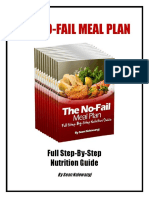 The No-Fail Meal Plan: Full Step-By-Step Nutrition Guide