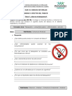 GUÍA N 2 CIENCIAS NATURALES tabaquismo