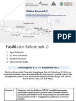 Diskusi Kelompok 2 untuk Persiapan Pelatihan