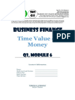 Business Finance Q3 Module 1 WK 5