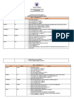 Quarter I Activities For Grade V