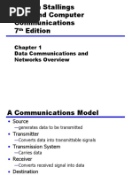 Data Communications and Networks Overview