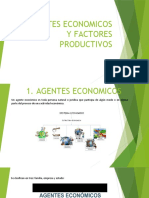 Agentes Economicos y Factores Productivos