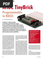 Programmable in Basic: M16C Tinybrick