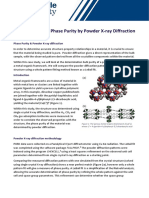 Phase Purity Determination by PXRD